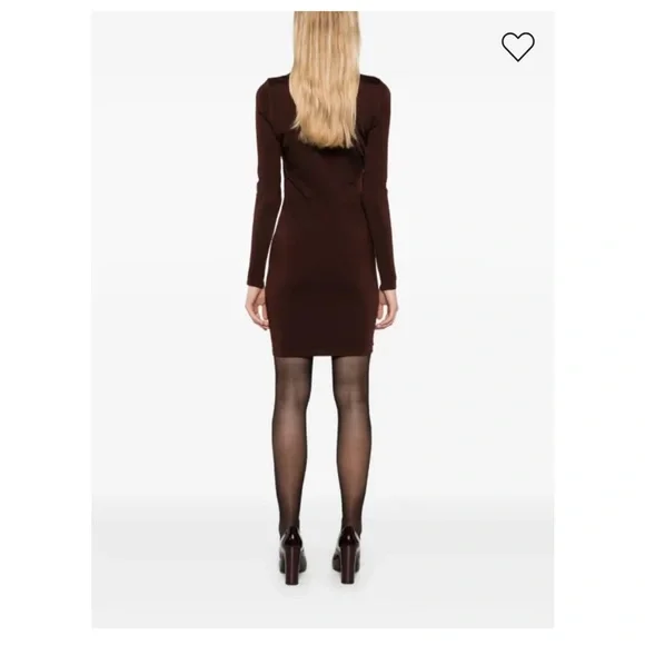 Saint Laurent Décolleté mini dress M NWT